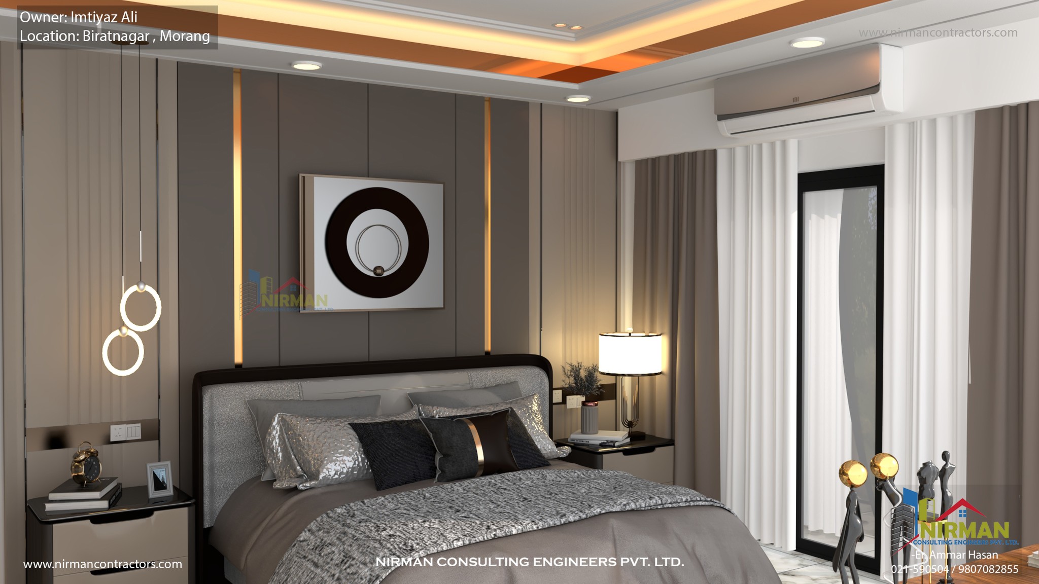 Home Interior Work for client - By Nirman Contractors - Consulting Engineers